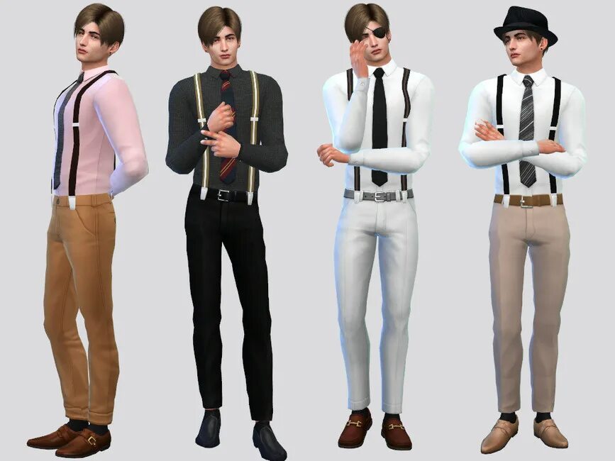 Симс 4 инструменты. Sims 4 detective clothes. симс 4 мужские рубашки. симс 4 костюм детектива. человек бензопила симс 4.