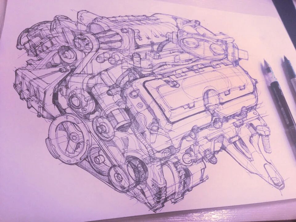 Sketch engine. Doodle движок. двигатель рисунок для срисовки. двигатель гтр рисунок. рисуем engine monitor.