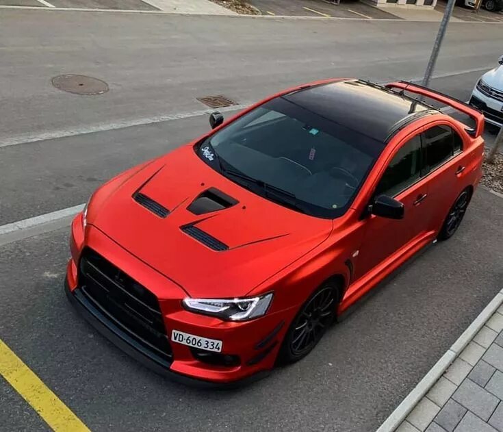Mitsubishi Lancer X, tuning, stance, supercars, white lancer Best jdm cars, Mits