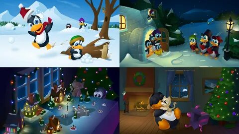 2. Linux Xmas Wallpapers 