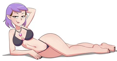 cubedcoconut, the owl house, tagme, adult, amity blight, bikini, breasts, f...
