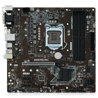 Материнская плата msi b360m pro