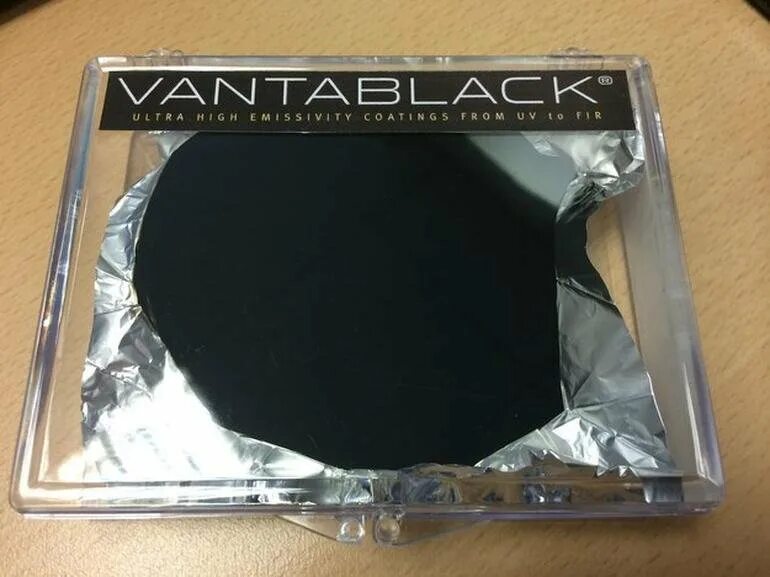 Поставь самый темный. Материал поглощающий свет 99.9. Vantablack краска. Вантаблэк Vantablack. Чёрная краска Black Vantablack.