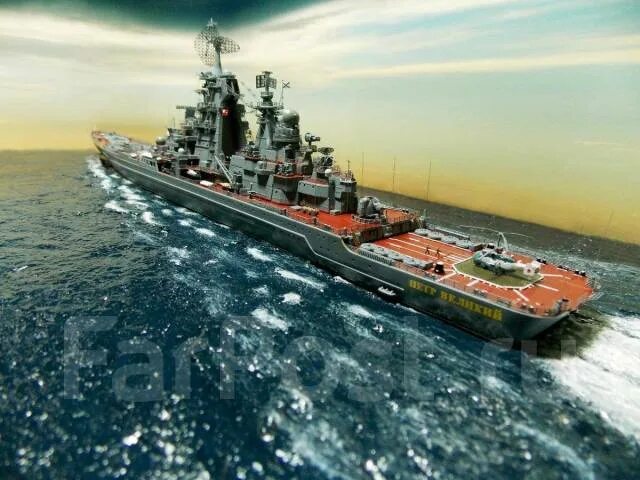 Корабль петр великий фото In the United States named the most deadly ships of the Russian Navy