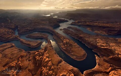 Many rivers and lakes are
