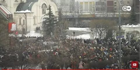 Прощание с алексеем навальным в москве