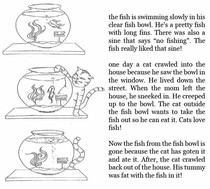 Descriptive writing for Kids. Stories for 4 Grade. Short descriptive paragraph. Sequencing stories 4 example. Write a short description