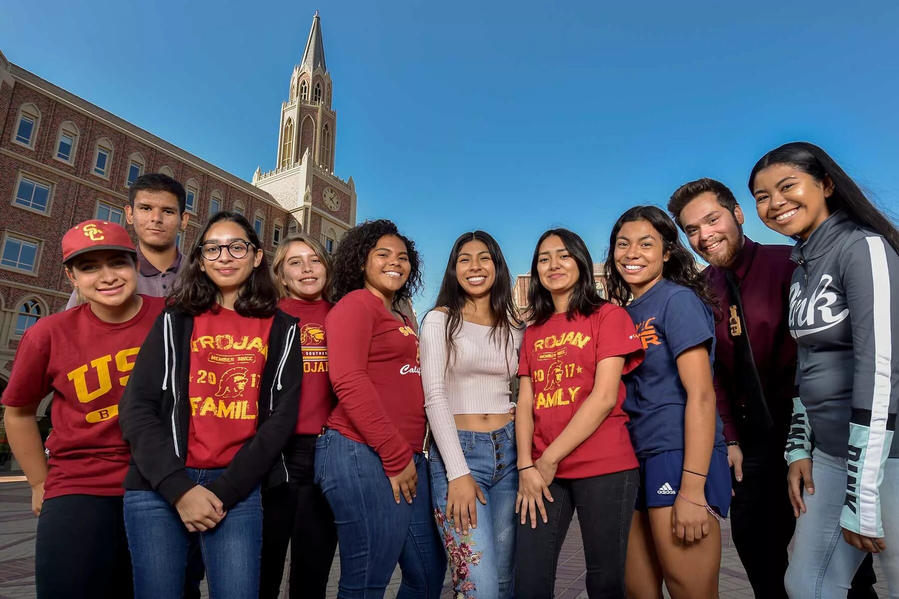 The school has many students. USC admitted student Day. America fantastic kinolar. Orphan log student. RIDM College and their Direction.