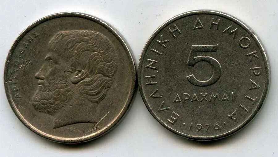 Греческая монета 5