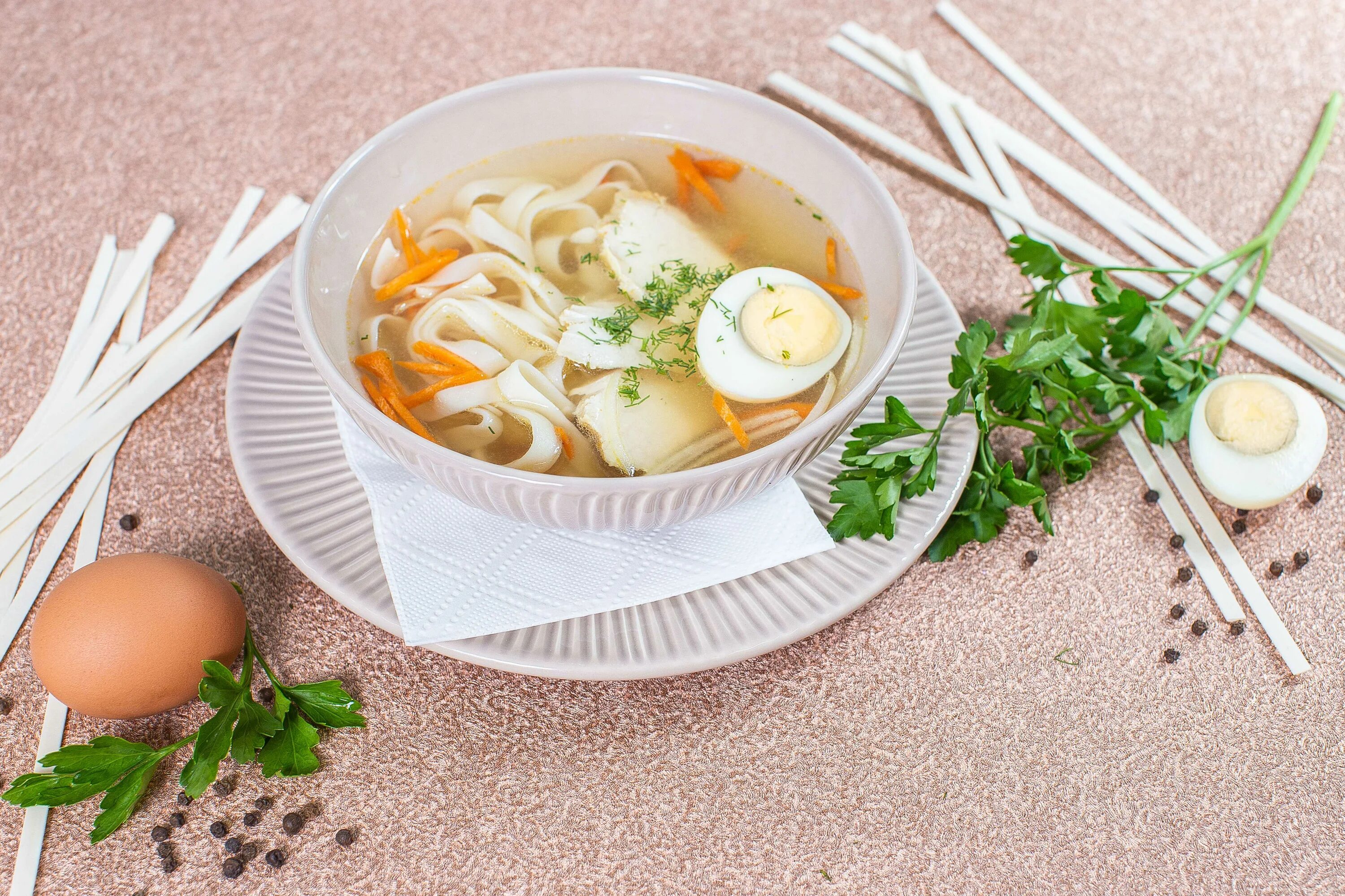Как приготовить вкусную куриную лапшу