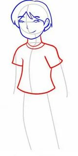 Нарисовать мальчика карандашом легко и красиво