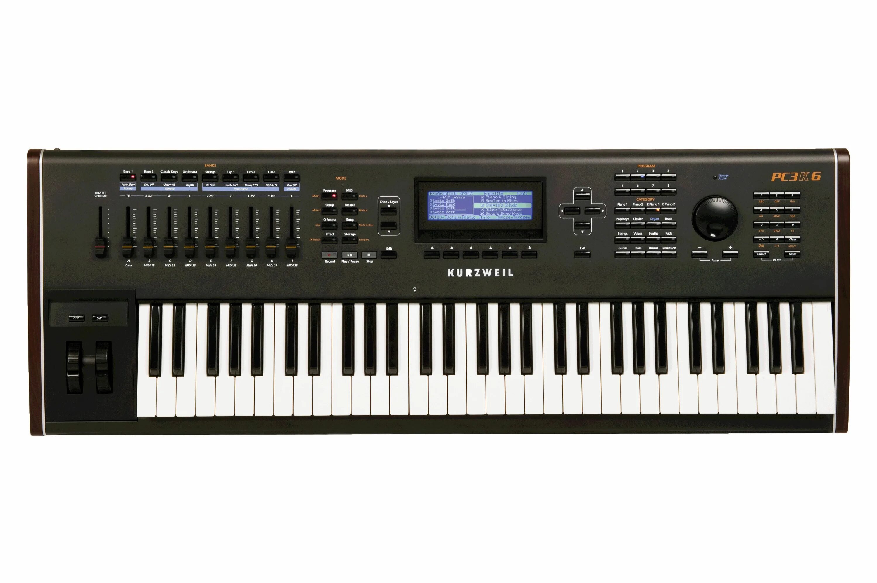 Roland pc 180 a. Yamaha motif xf8 88. Рабочая станция roland fa-06. Синтезатор korg microstation. Синтезатор kurzweil pc4-7.