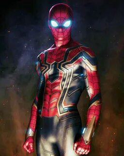 Iron Spider Spiderman Drawing, Spiderman Artwork, Marvel Spiderman Art, Mar...