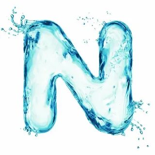 Водные буквы