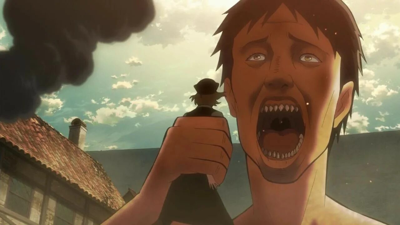 Гигант ест людей. Девушка великан. Парк юниверсал в японии атака титанов. Циклоп из гнев титанов. Вторжение титанов имир.