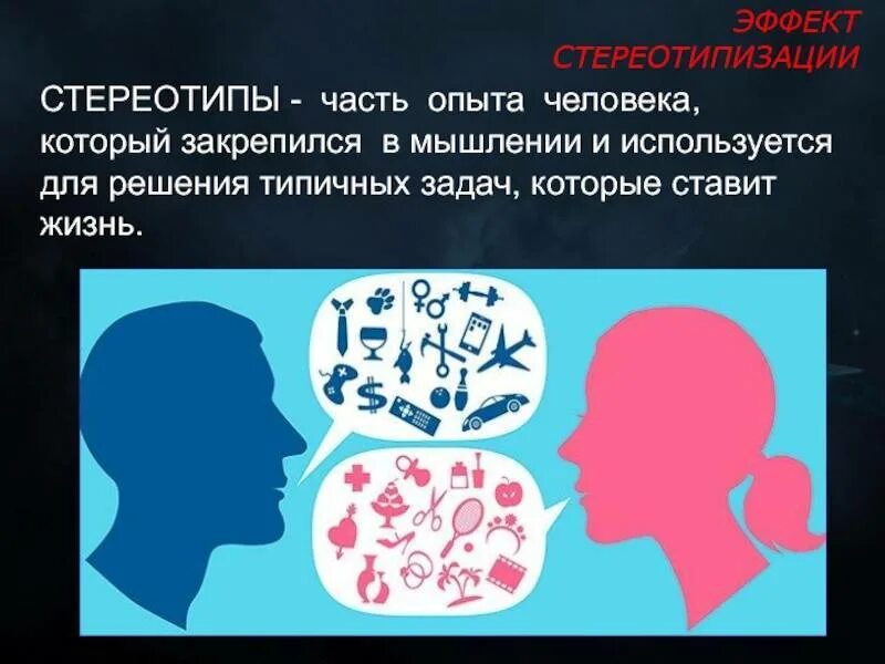 Стереотипное поведение в обществе. Стереотипное мышление. Стереотипы мышления в психологии. Стереотипы презентация. Эффект стереотипизации.