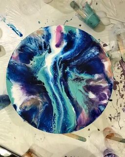 Рисунки эпоксидной смолой