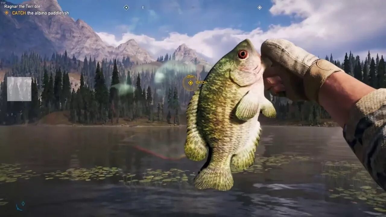 Fishing far Cry 5. Far Cry 5 рыбалка. Фар край 5 рыбалка. Большеротый окунь far Cry 5. Фар край 5 рыбы