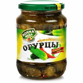 Огурцы маринованные хрустящие с перцем