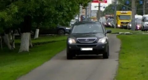 Езда по тротуару штраф