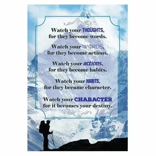 What was your thought