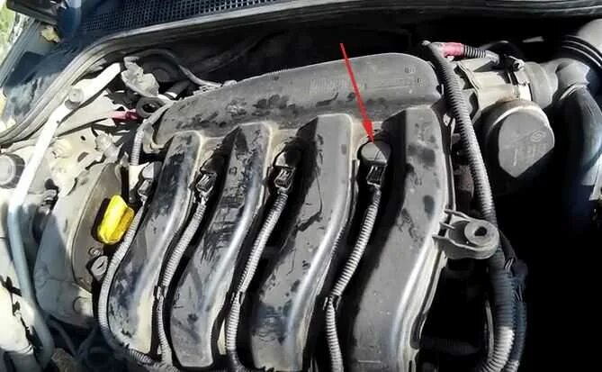 Наконечники катушек зажигания и уплотнительные кольца - Renault Fluence, 1,6 л, 