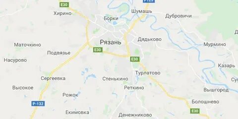 Рязань болошнево маршрутка