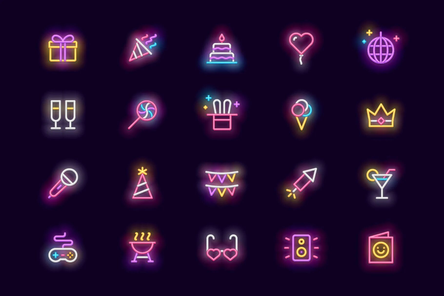 Neon icons. Неоновые значки. Неоновые иконки. Неоновые иконки для приложений. Неоновые значки для актуальных.