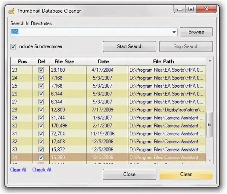 Database cleaner. Database cleaner