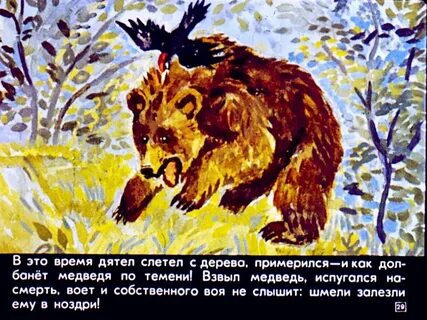 Сказку к г паустовского дремучий медведь