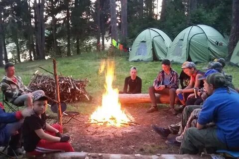 Лагерь у бабушки