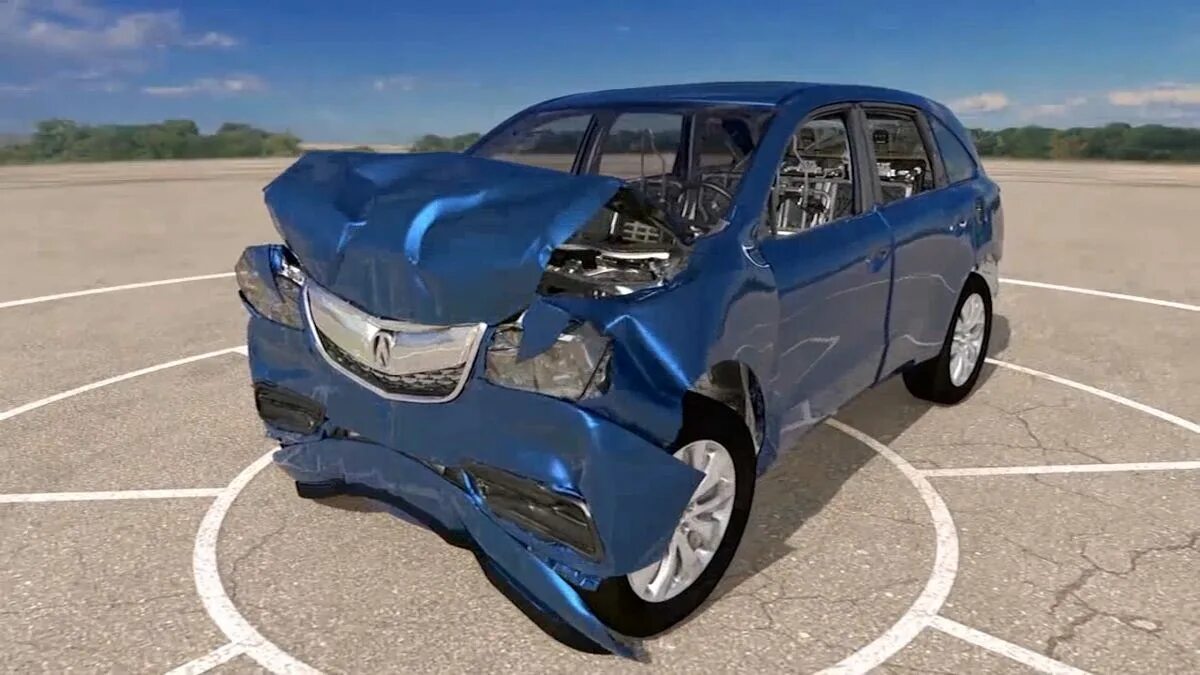 Virtual crash