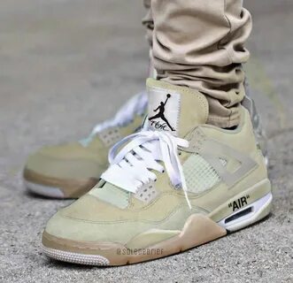 Air jordan 4 off white