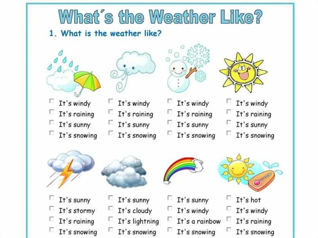 Английский язык 3 класс тема погода. Weather задания. Упражнения по теме weather. Погода на английском языке упражнения. Погода задания на английском для детей.