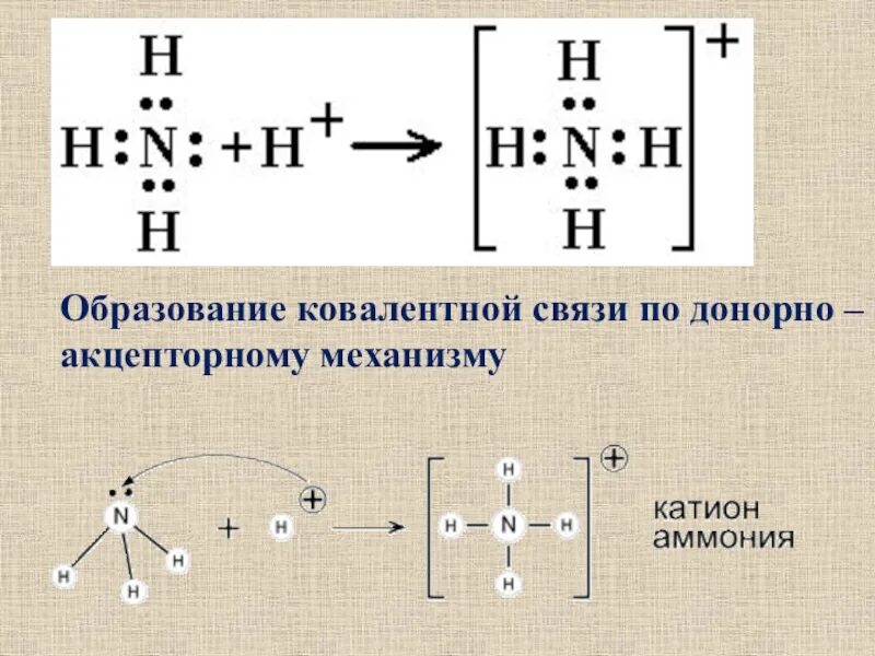 Образование Иона аммония по донорно-акцепторному механизму. Ковалентная связь образованная по донорно-акцепторному механизму. Nh4 донорно акцепторный механизм. Ковалентная связь механизм образования в nh4. Механизм образования связи в молекуле