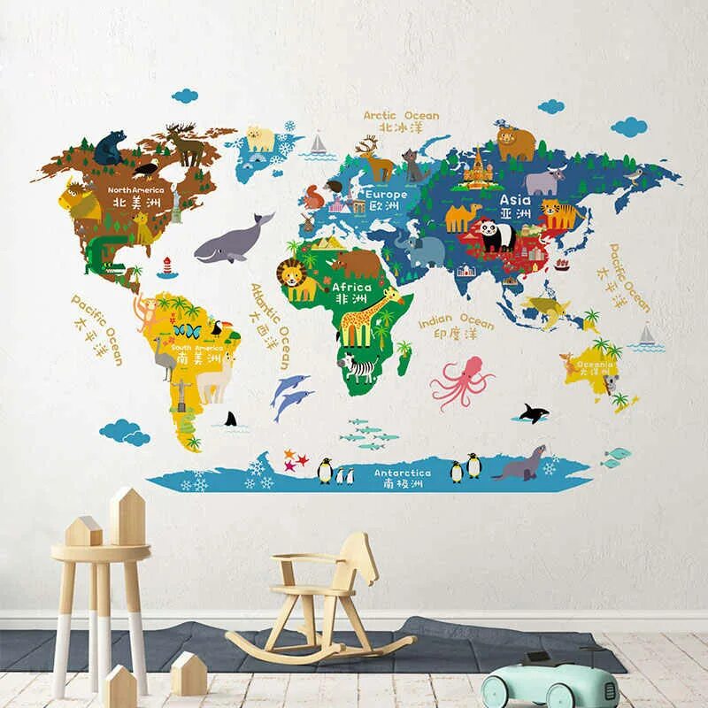 фотообои в детскую комнату карта. атлас на стену детский. комната с картой мира на стене. роспись стены в детской комнате с картой мира. географическая карта на стену для детей.