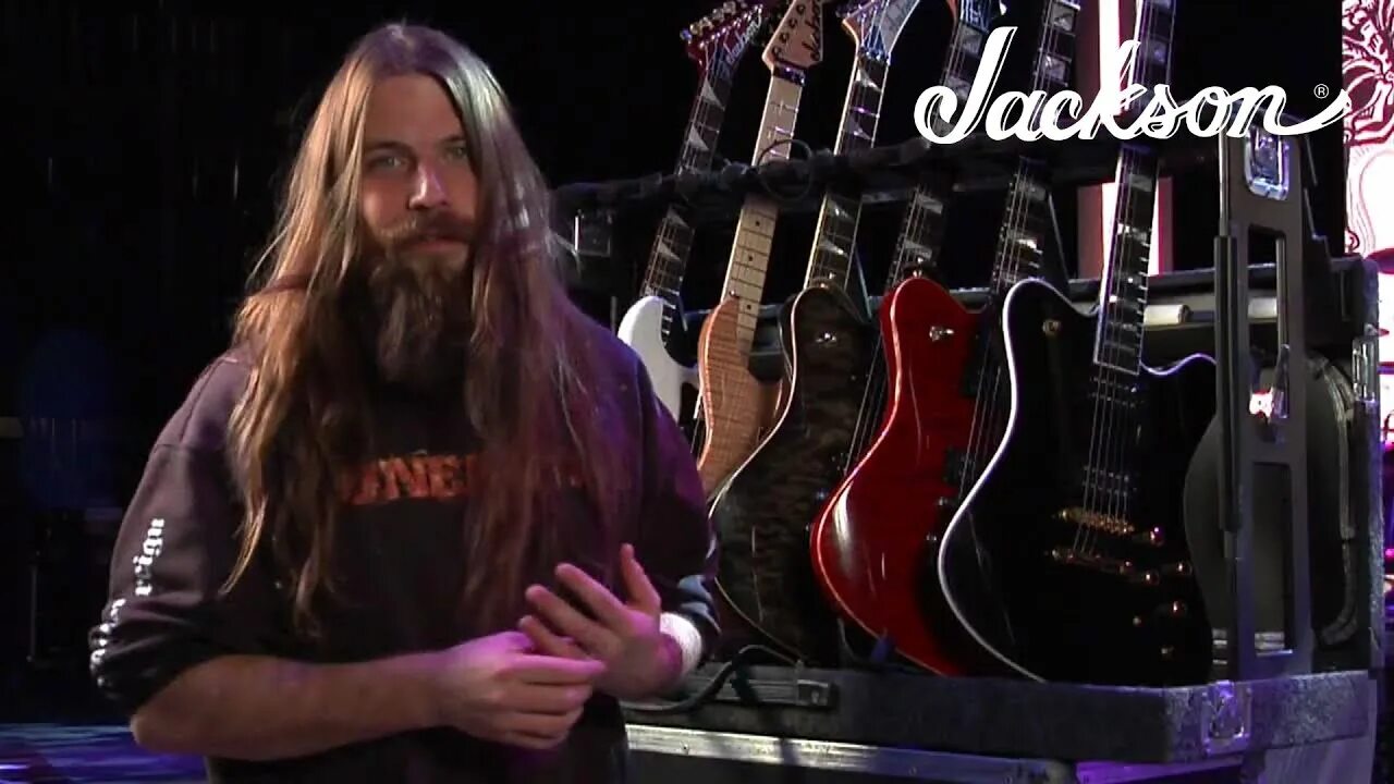 Mark Morton. Гитарист Lamb of God. Jackson Mark Morton Signature Dominion. Once true