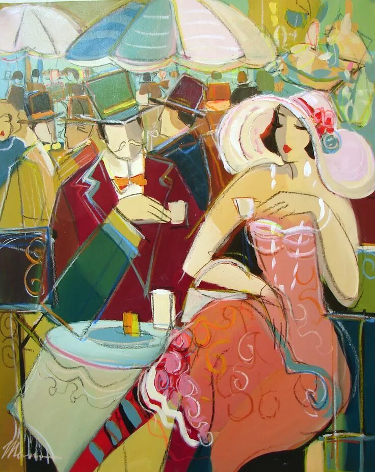 Жизнь игра графика. Художник Isaac Maimon -.