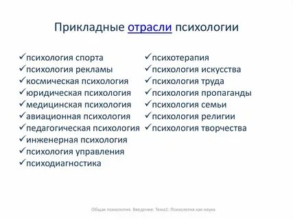 Отрасль прикладных наук