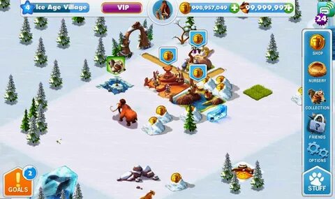 Ice age village читы