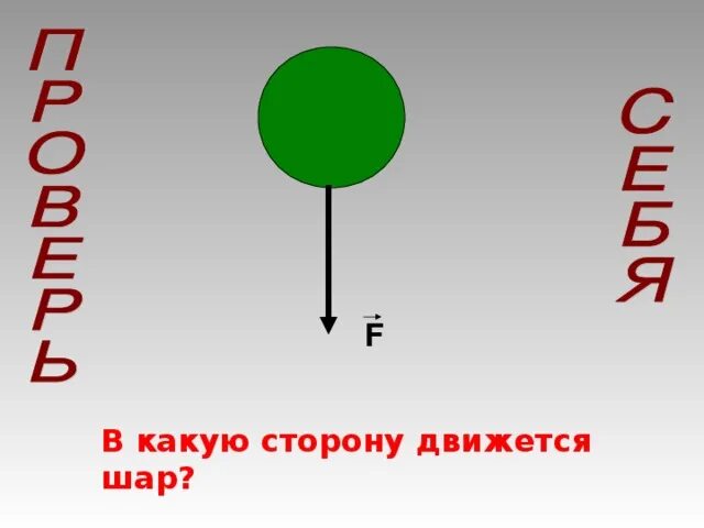 В какую сторону движется. С какой стороны. Двигаем шарик математика 1. Свободный диэлектрический шар в какую сторону движется. Перемещаться из стороны в сторону