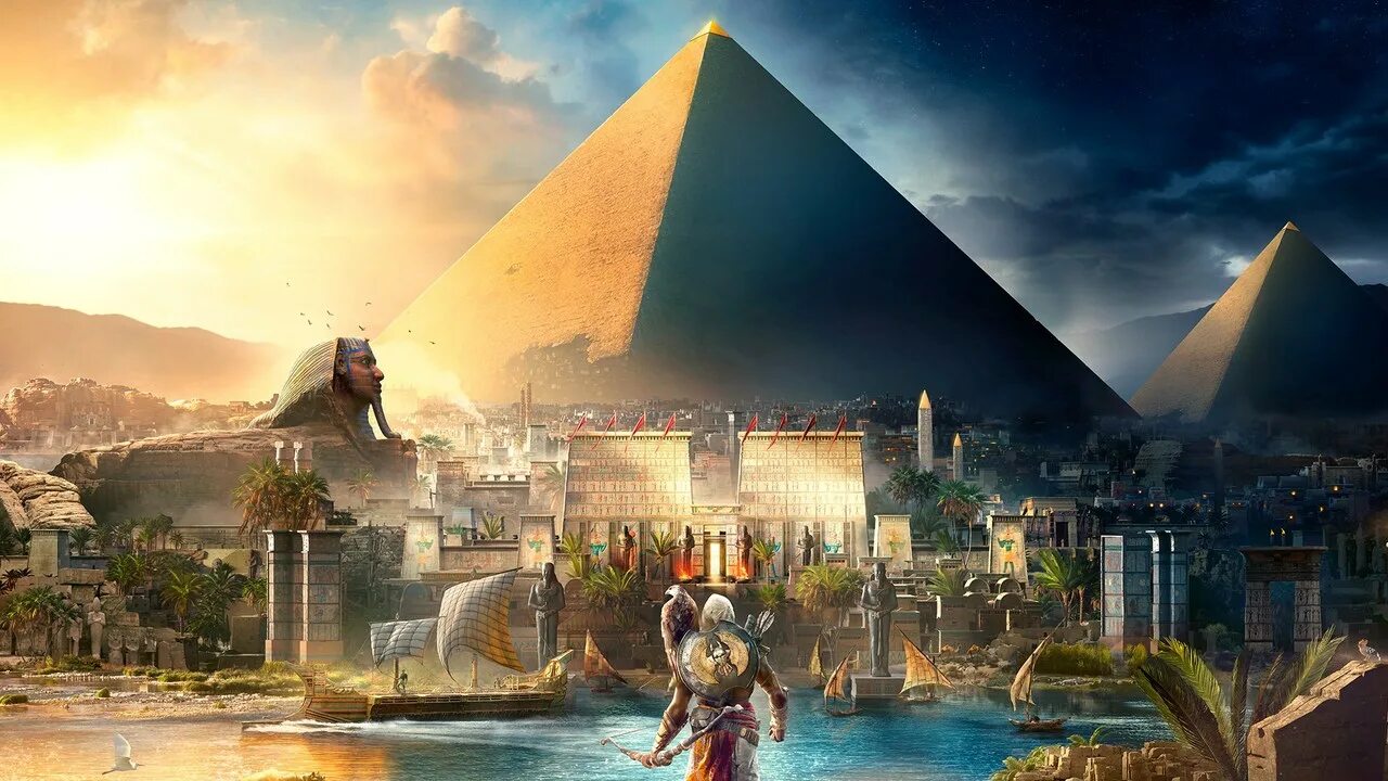 Assassins creed origin пирамиды