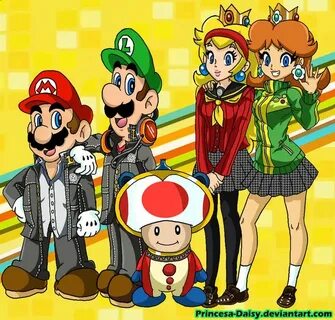 Super mario crossover