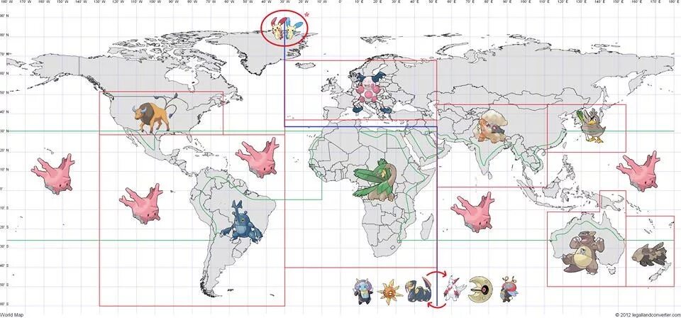Карта региональных покемонов. Регионалки покемон го. Покемон го карта. Покемоны где ловить