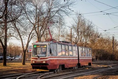 Маршрут 100 трамвая спб