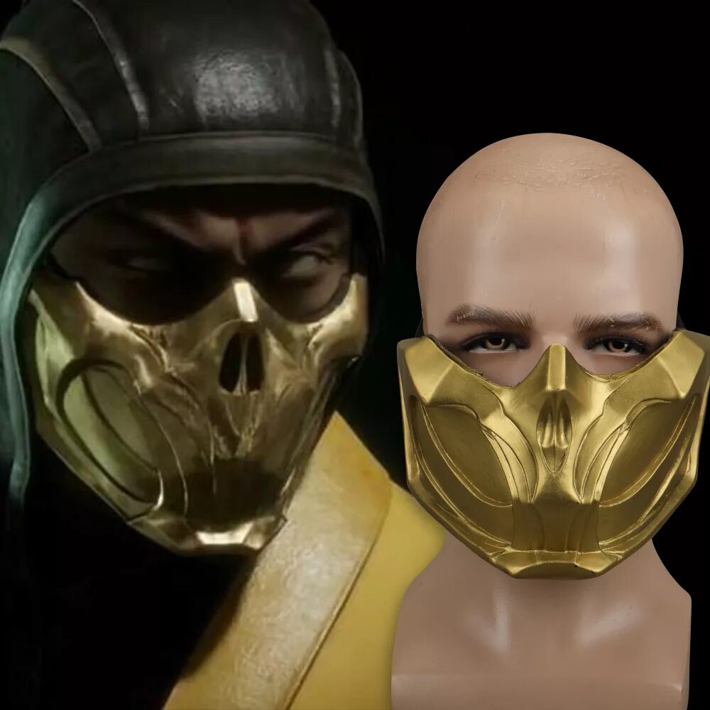 Mk11 Scorpion маска. MK 11 Scorpion Mask. Маски мортал комбат 11. Скорпион мортал комбат маска.