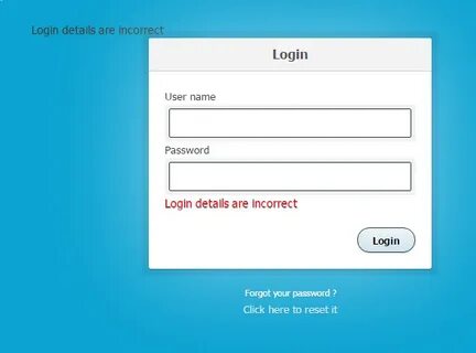 Validation messages