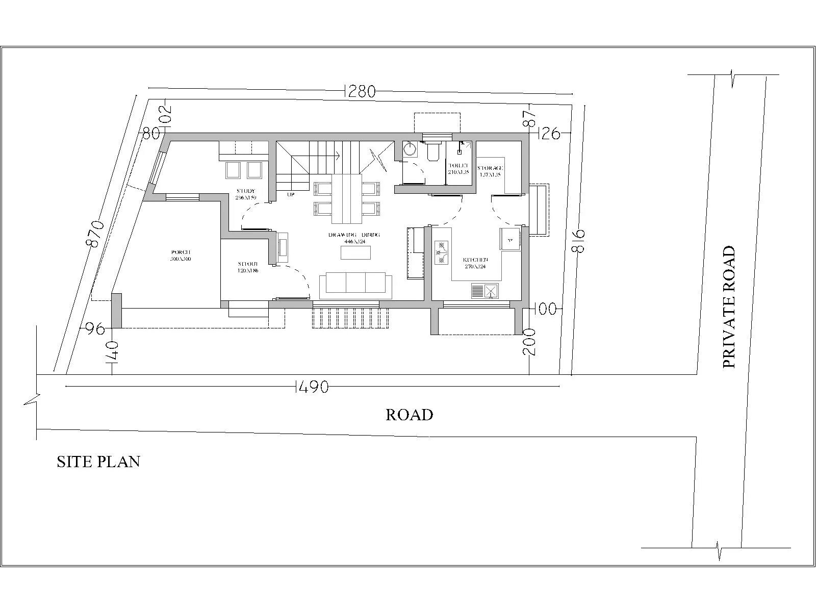 Site Plan House.