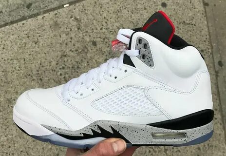 Jordan 5 white