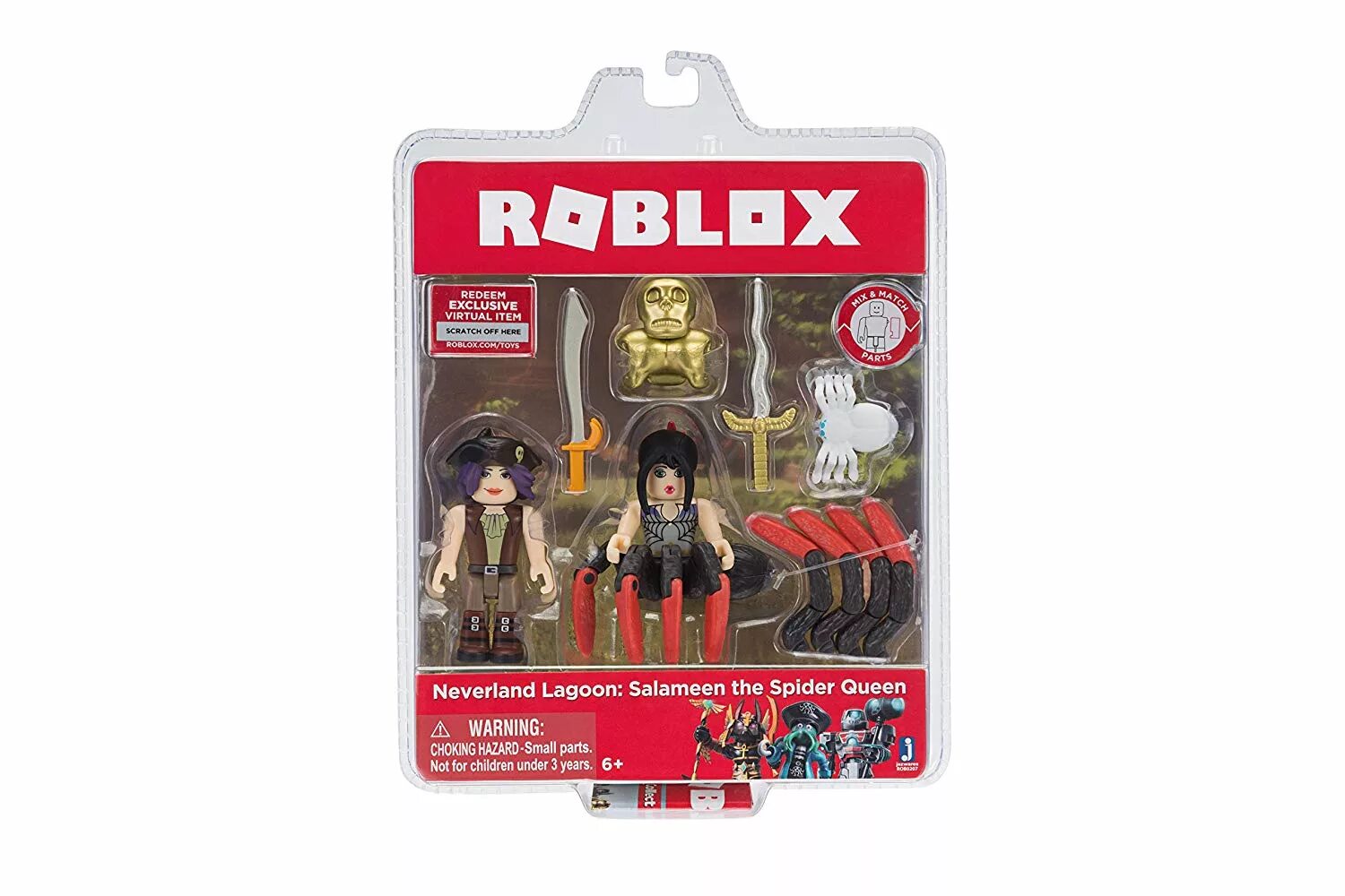 Игрушки роблокс с кодом. Игровой набор Jazwares Roblox Neverland Lagoon: Salameen the Spider Queen rob0207. Roblox набор Лагуна Неверленд саламейн Королева пауков. Набор Королева пауков РОБЛОКС. Наборы игрушки РОБЛОКС С кодами.